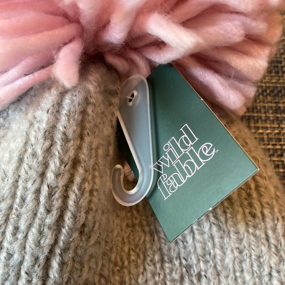 Wild Fable (Target) Pom Pom Knit Winter Hat, NWT - Picture 5 of 8